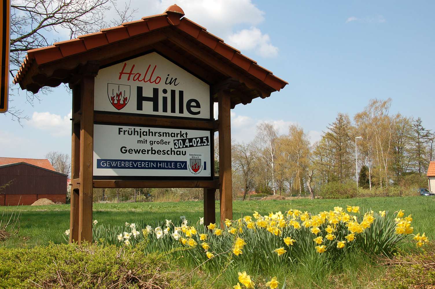 HI Ortseingangstafel